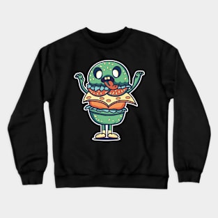 Zombie Burger Crewneck Sweatshirt